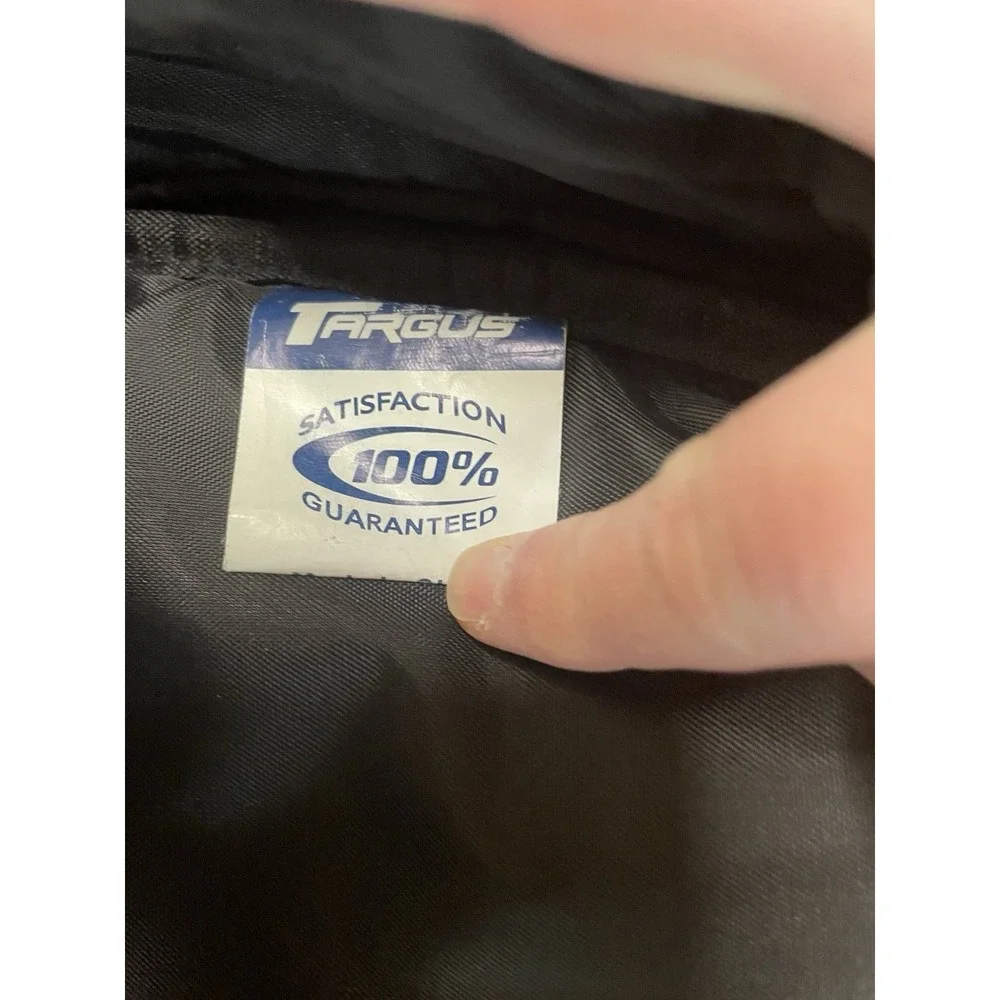 Targus Backpack Laptop Notebook Carry On Book Padded Bag Black Gray Work Career